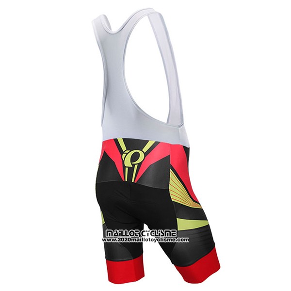 2017 Maillot Ciclismo Pearl Izumi Noir et Rouge Manches Courtes et Cuissard